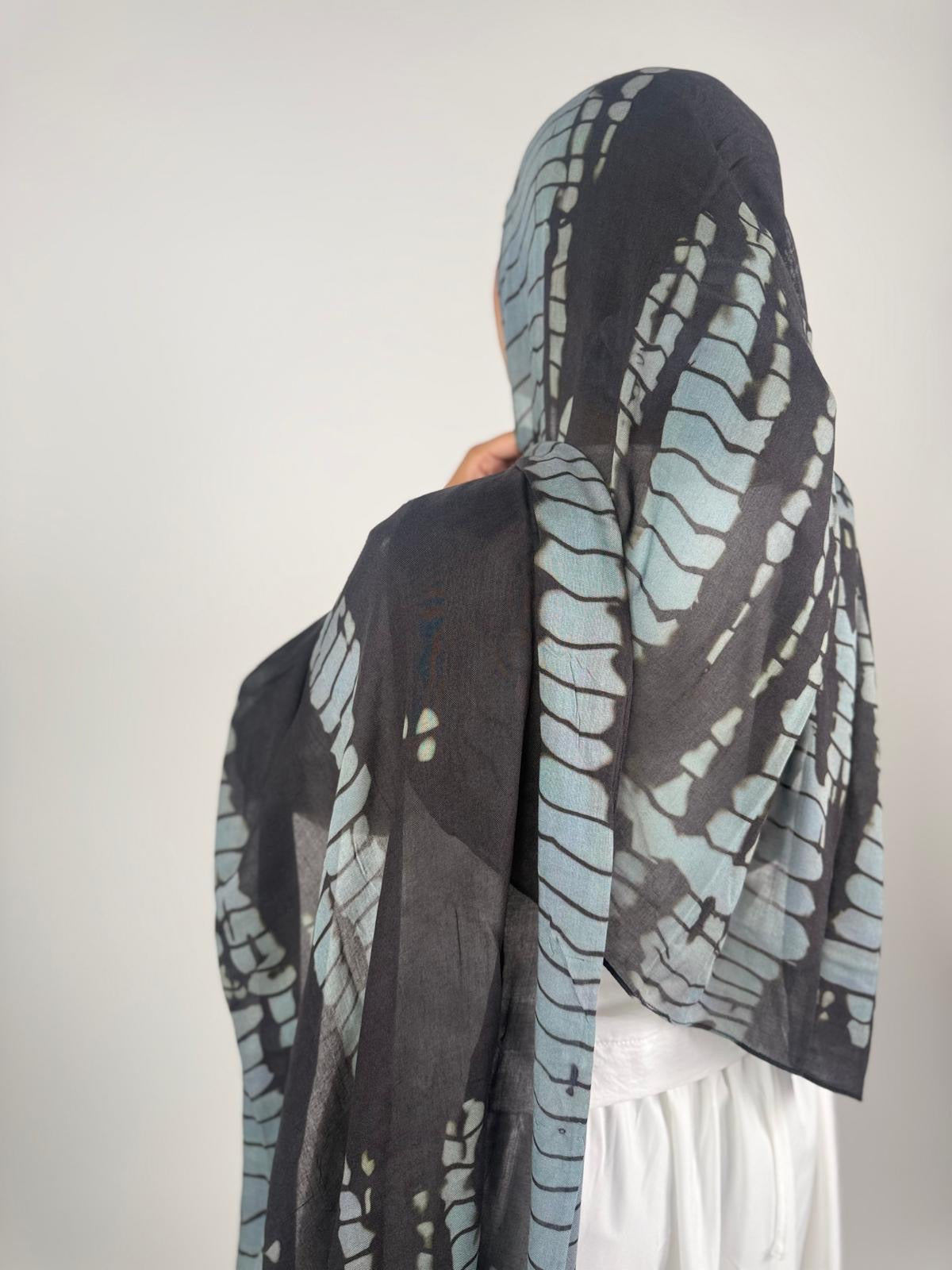 Black Grey Ripple
