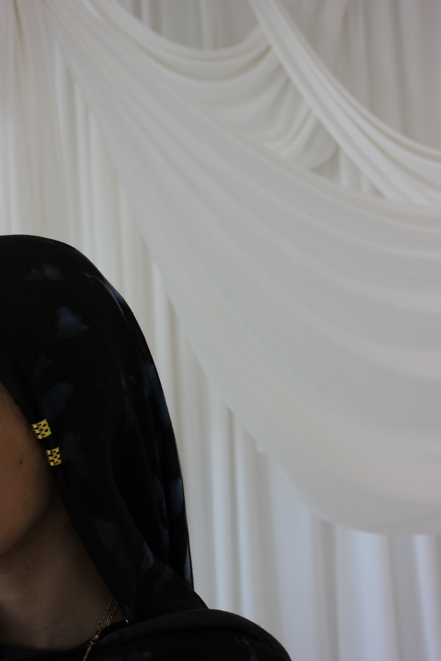 Gold Hijab Hair Cuffs