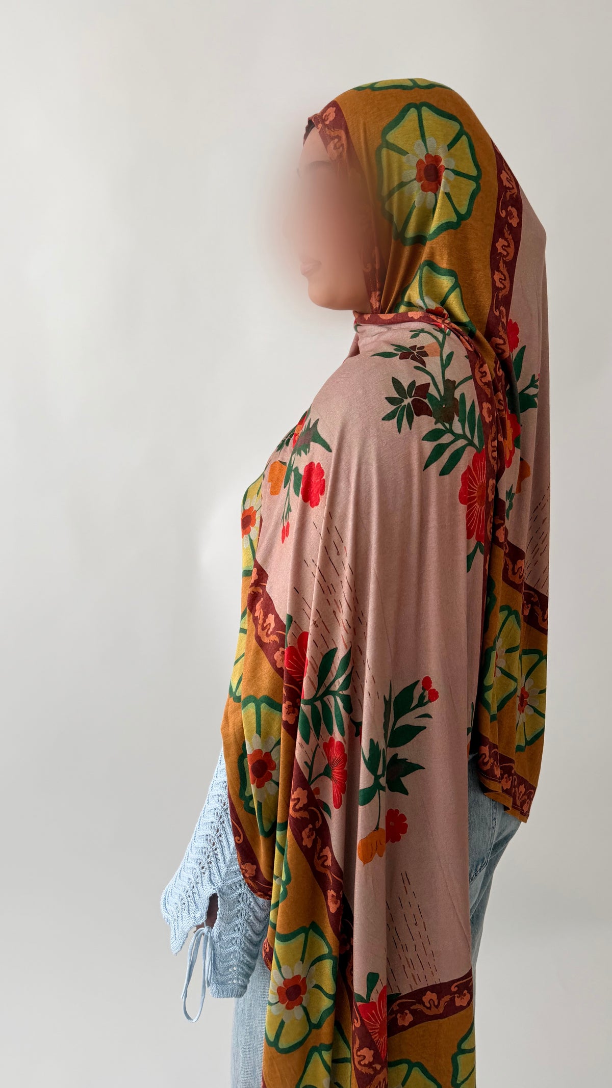 Olive Floral Jersey