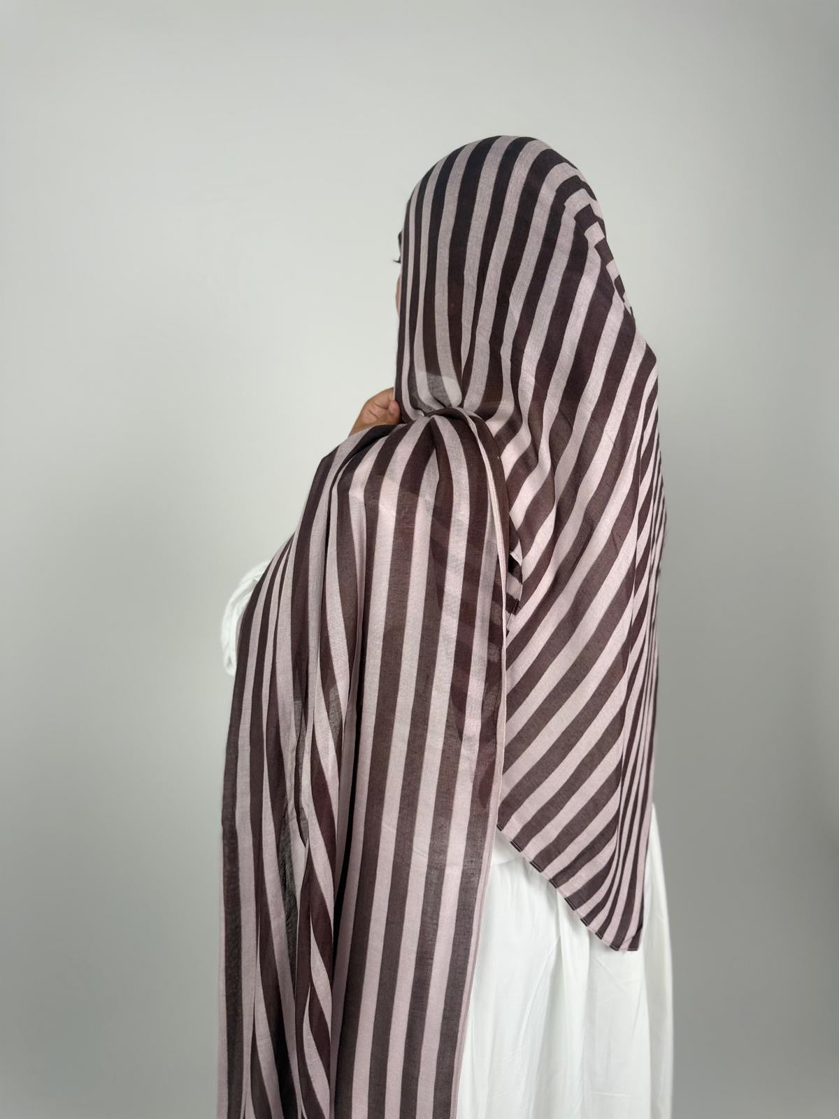 Mocha Pinstripe