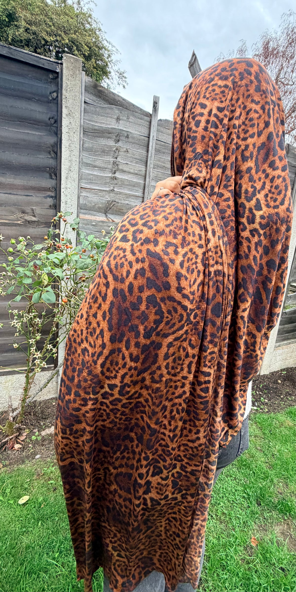 Leopard Brown Orange Jersey