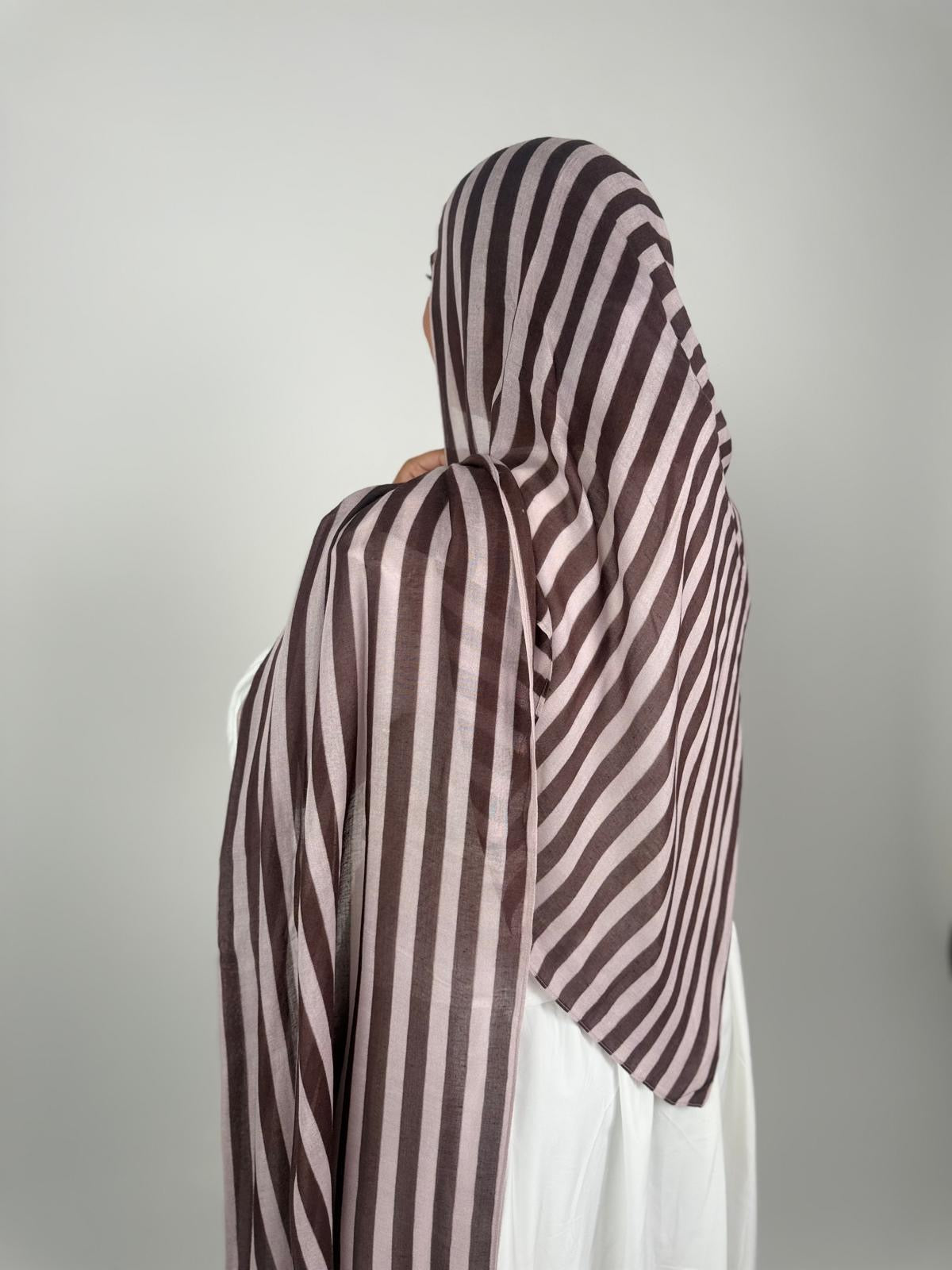 Mocha Pinstripe