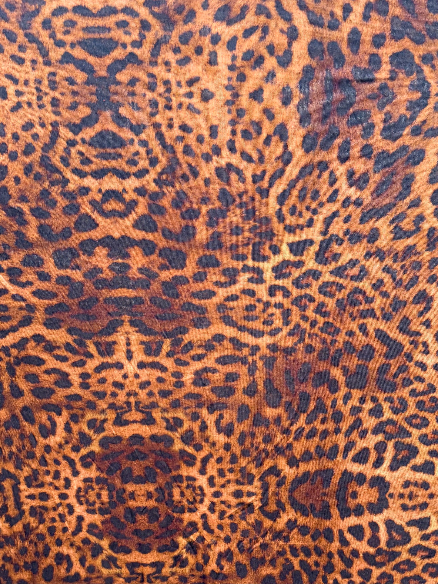 Leopard Brown Orange Jersey