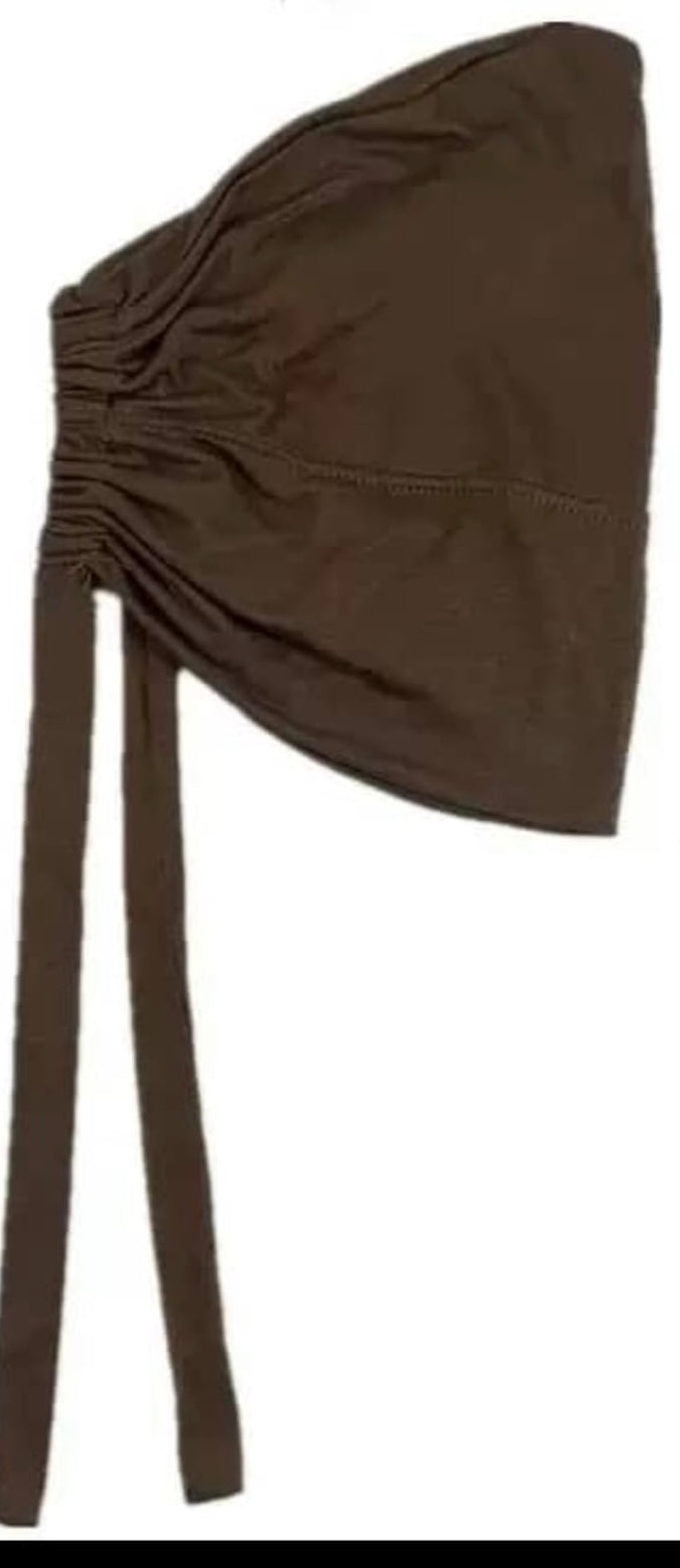 Khaki Green Tie Back Undercap