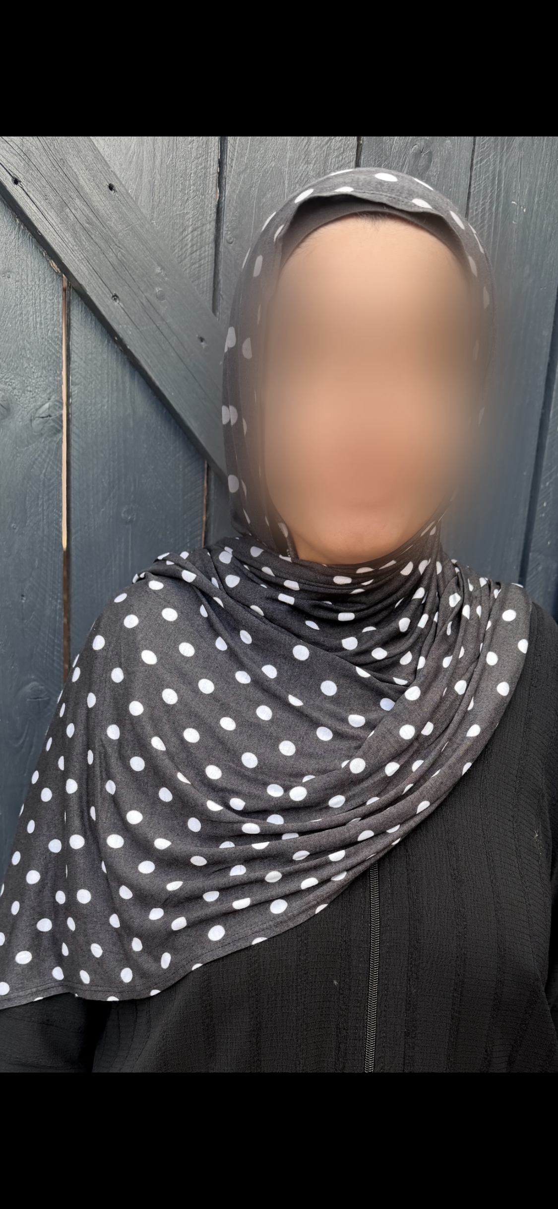Black Polka Jersey