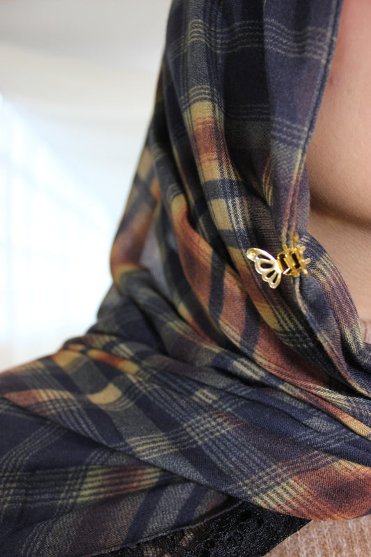Butterfly Hijab Hair Cuffs