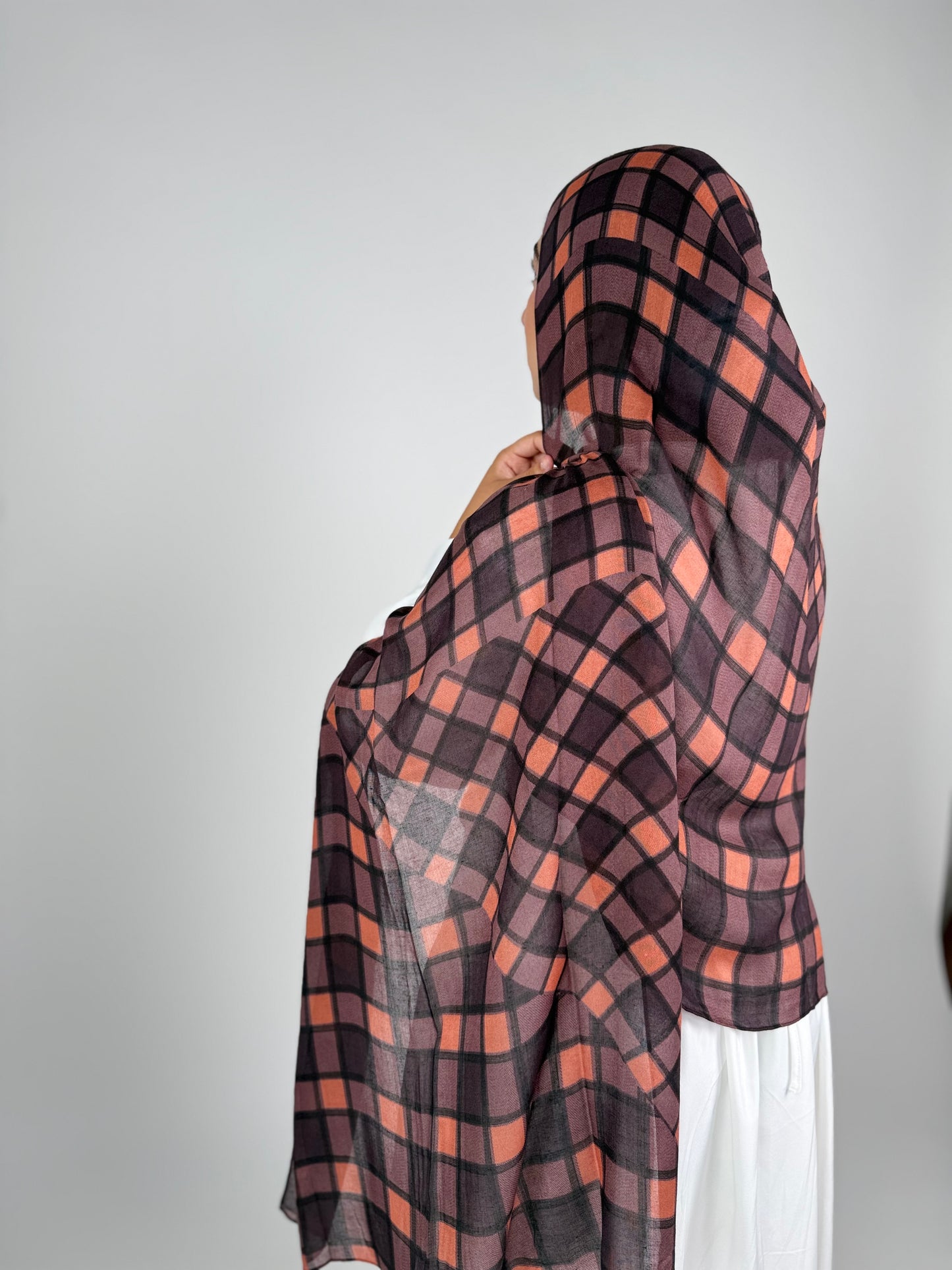 Purple Plaid Check