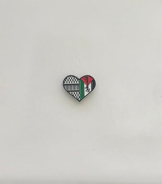 Heart of Palestine Badge