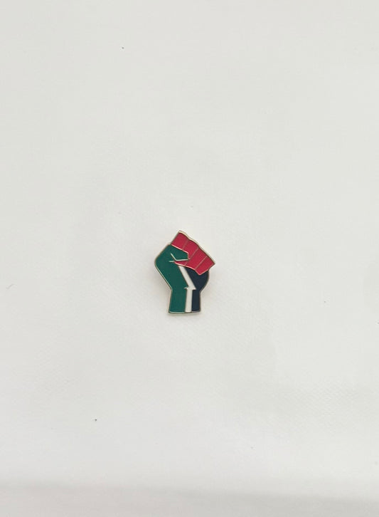 Palestine Fist of Freedom Badge