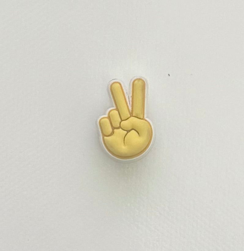 Peace Sign Jibbitz