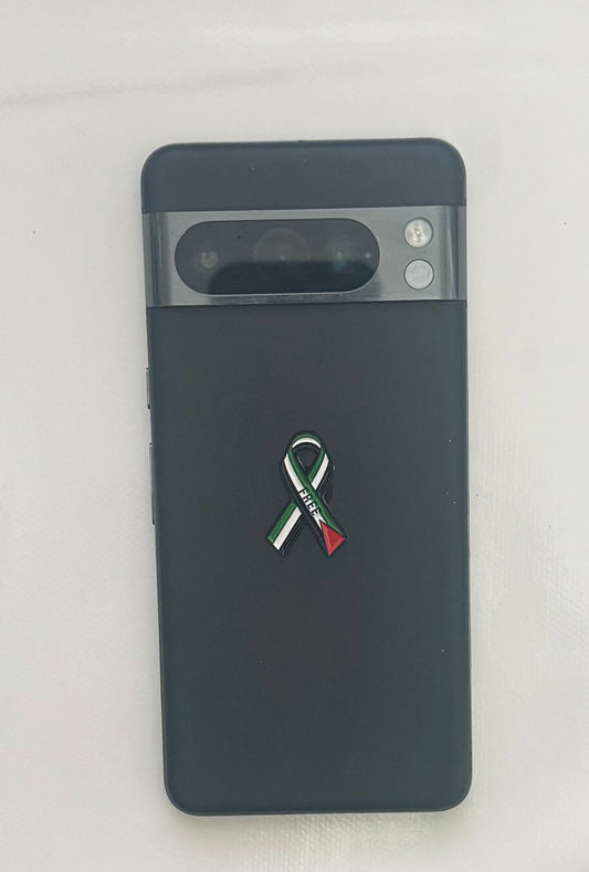 Ribbon Free Palestine Sticker