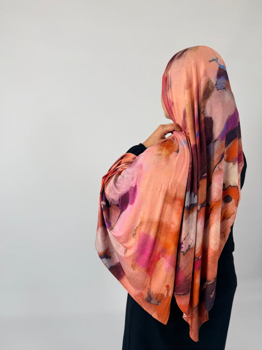Watercolour Floral Jersey