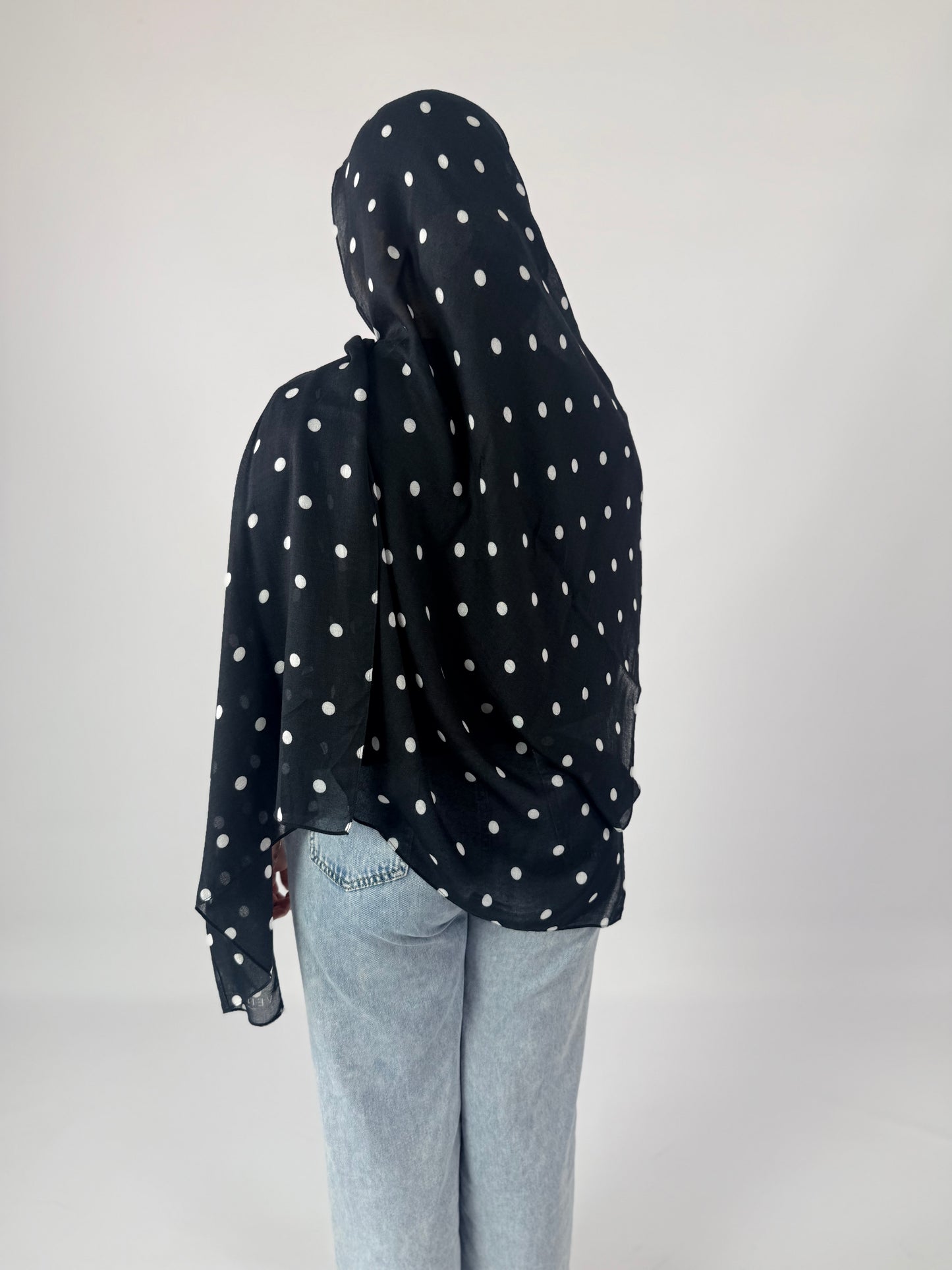 Black White Polka Dots