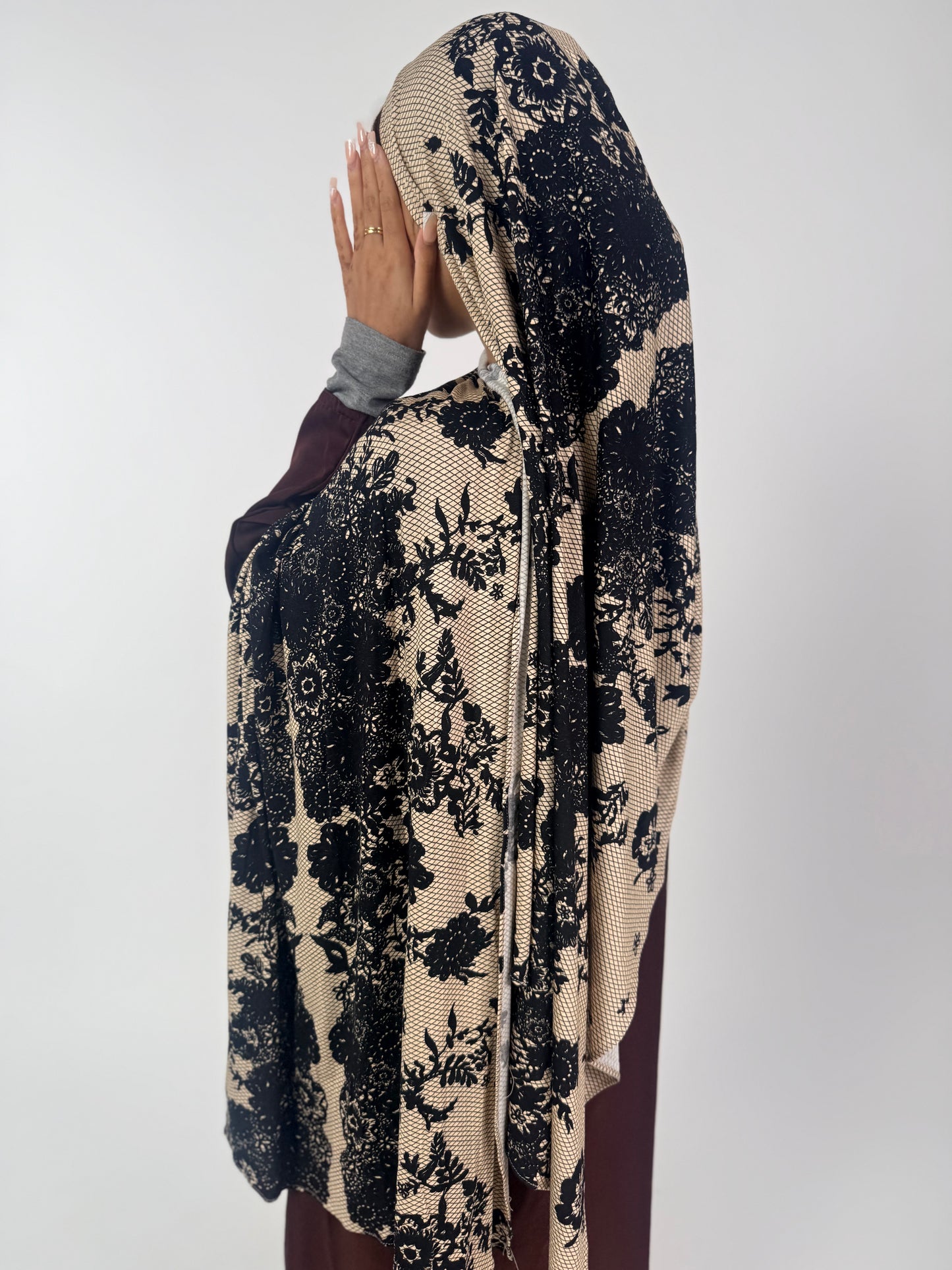 Black Rose Lace Jersey