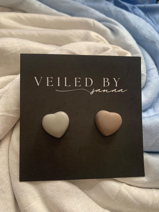 2 Pack Heart Magnets
